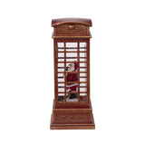Phone Booth With Santa Christmas Decor | OROA
