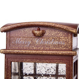 Phone Booth With Santa Christmas Decor | OROA