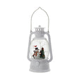 Modern European furniture - White Christmas Snowman Lantern with LED Lights - www.oroa.com