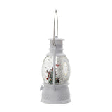 Modern European furniture - White Christmas Snowman Lantern with LED Lights - www.oroa.com