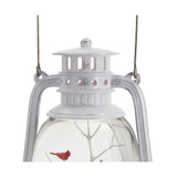 Modern European furniture - White Christmas Snowman Lantern with LED Lights - www.oroa.com