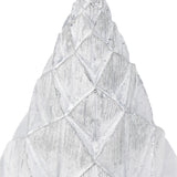 Resin White/Silver Christmas Tree (Set of 3) | OROA