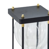 White Wooden Frame Hourglass | OROA
