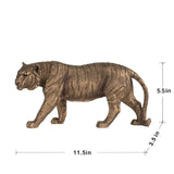 Modern European furniture - Gleaming Tiger Statue Decor - www.oroa.com