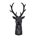 Black Darby Deer Head Statue | OROA
