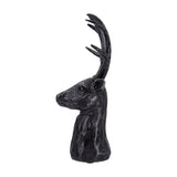 Black Darby Deer Head Statue | OROA
