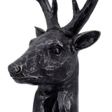 Black Darby Deer Head Statue | OROA