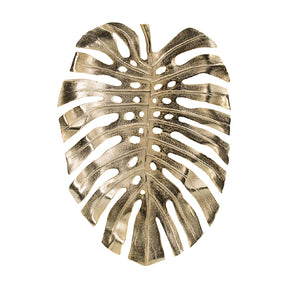 Modern European furniture - Gold Monstera Leaf Wall Decor - www.oroa.com