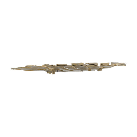 Modern European furniture - Gold Monstera Leaf Wall Decor - www.oroa.com