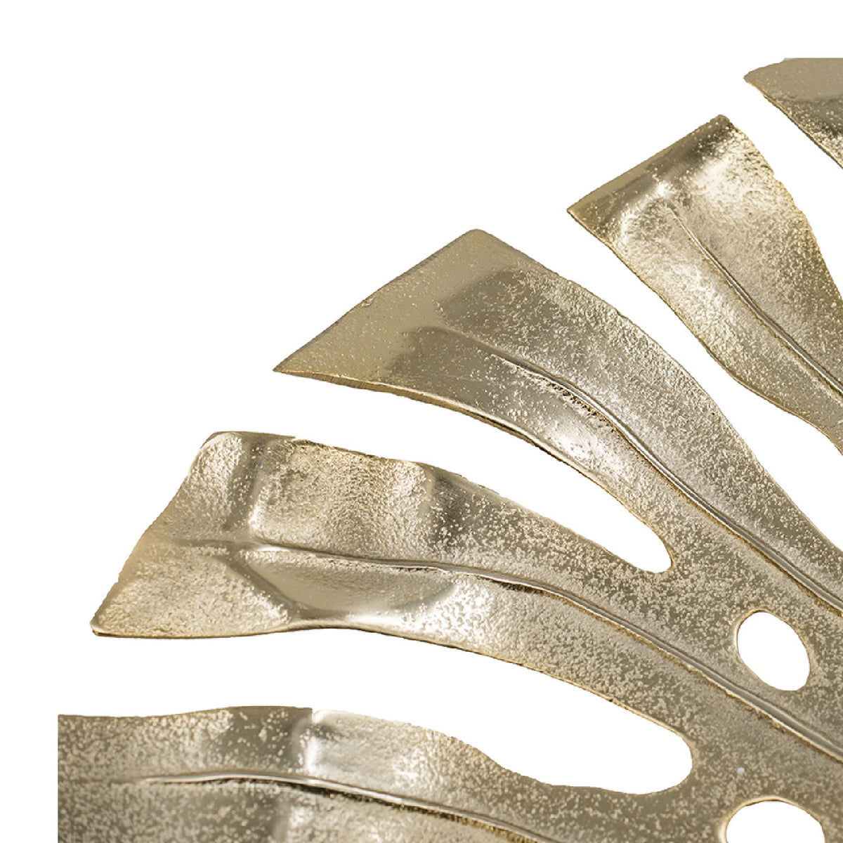 Modern European furniture - Gold Monstera Leaf Wall Decor - www.oroa.com