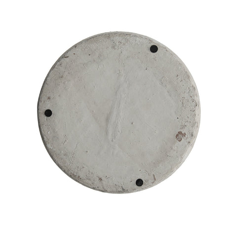 Round Sienna Brown Ceramic Accent Vase | OROA