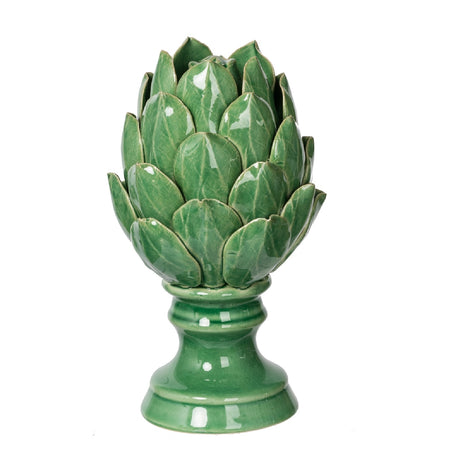 Modern European furniture - Green Helsa Blooming Artichoke Accent Decor - www.oroa.com