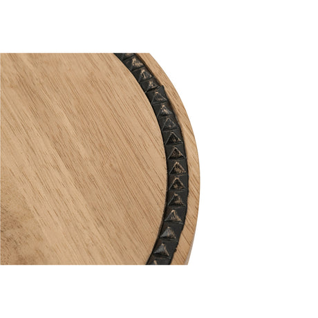 Round Wooden Pedestal Tray | OROA