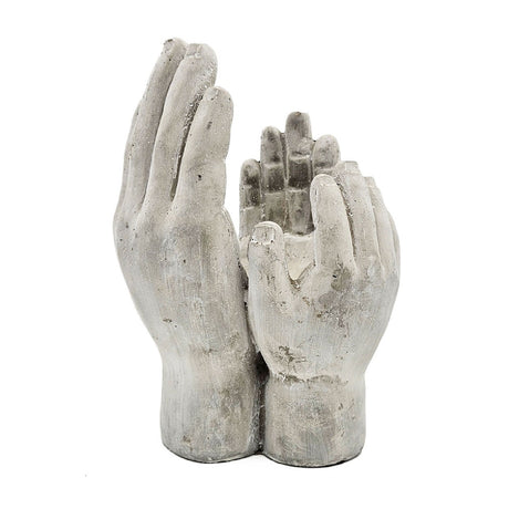 Accepting Hands Cement Planters (2) | OROA
