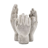 Accepting Hands Cement Planters (2) | OROA