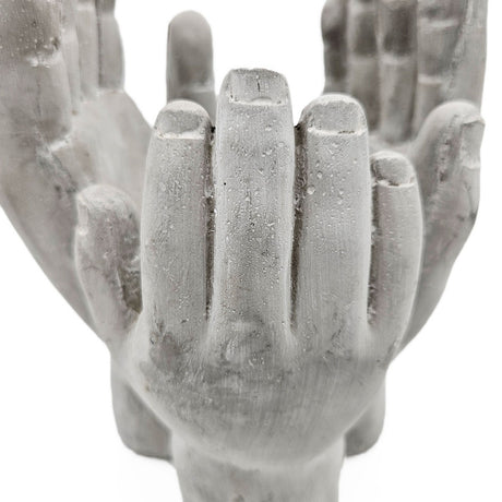 Accepting Hands Cement Planters (2) | OROA