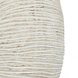 Modern European furniture - Textured Beige Nautilus Shell Sand Cement Planter - www.oroa.com