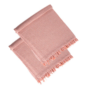 Modern European furniture - Pink Cotton Throw Blankets (2) - www.oroa.com