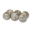 Modern European furniture -  Brown Marbleized Ball Accent Decors (6) - www.oroa.com