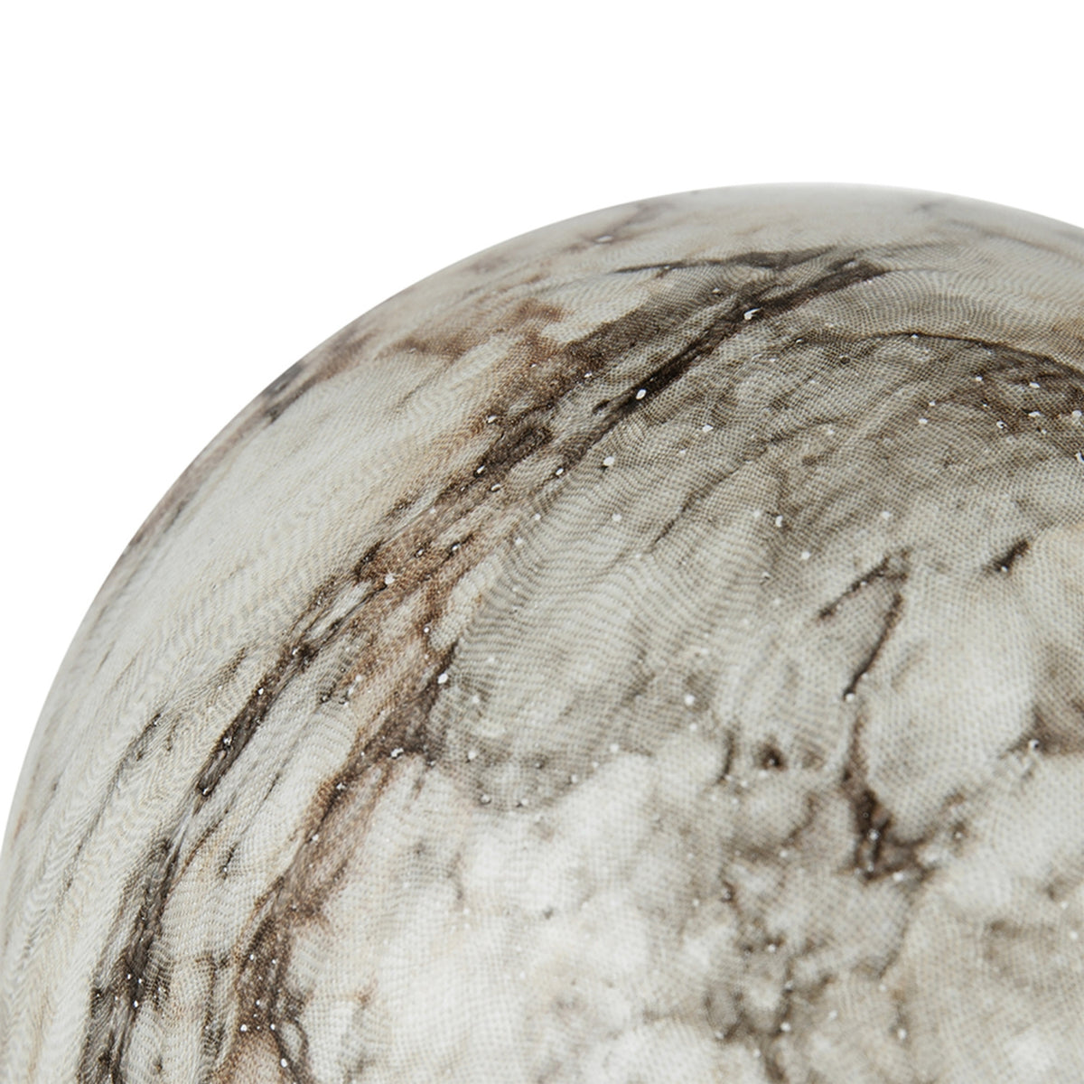 Modern European furniture -  Brown Marbleized Ball Accent Decors (6) - www.oroa.com