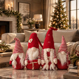 Modern European furniture - Festive Christmas Gnomes (Set of 4)- www.oroa.com