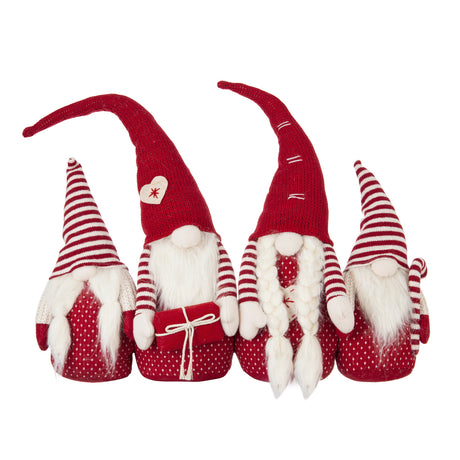 Modern European furniture - Festive Christmas Gnomes (Set of 4)- www.oroa.com