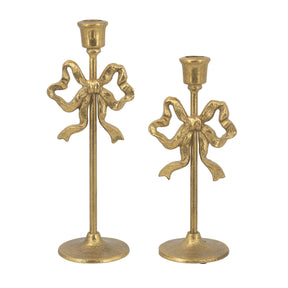 Modern European furniture - Gold Cast Iron Candle Holders - www.oroa.com