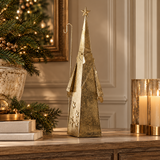 Gold Santa Christmas Decor | OROA