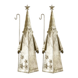 Gold Santa Christmas Decor | OROA