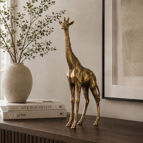 Copper Giraffe Statue | OROA