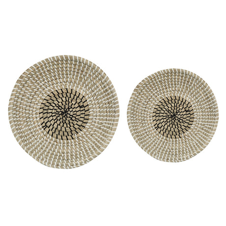 Kira Woven Seagrass Bowls (2) | OROA
