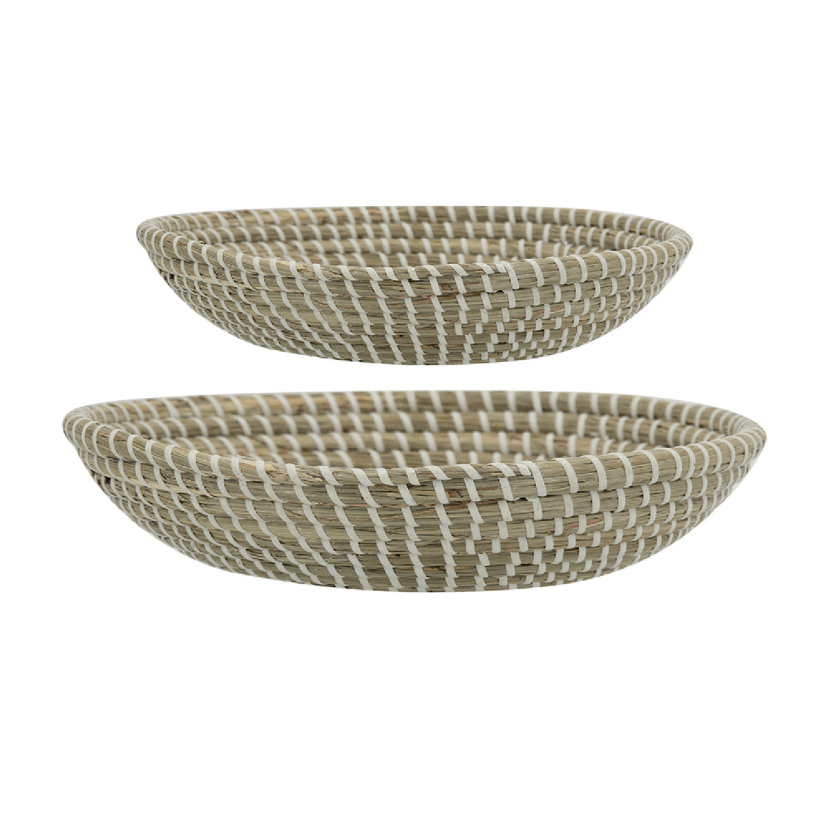 Kira Woven Seagrass Bowls (2) | OROA