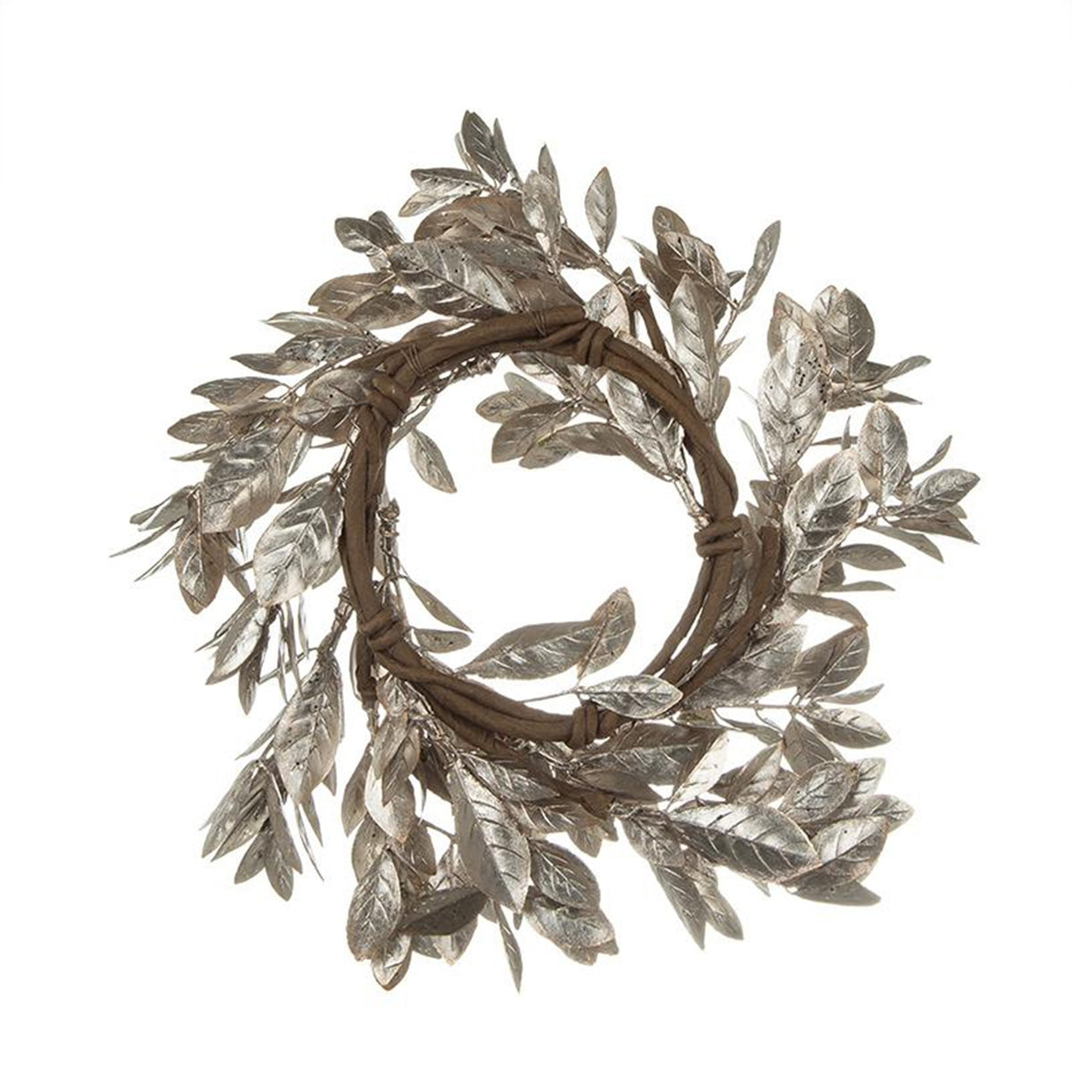 Modern European furniture - Champagne Gold Boxwood Christmas Candle Rings (6) - www.oroa.com