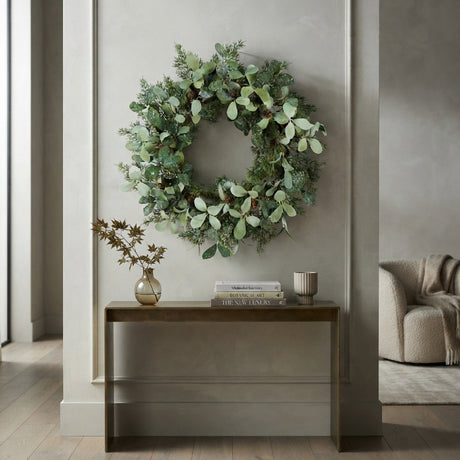Green Christmas Foliage/Cedar Wreath | OROA