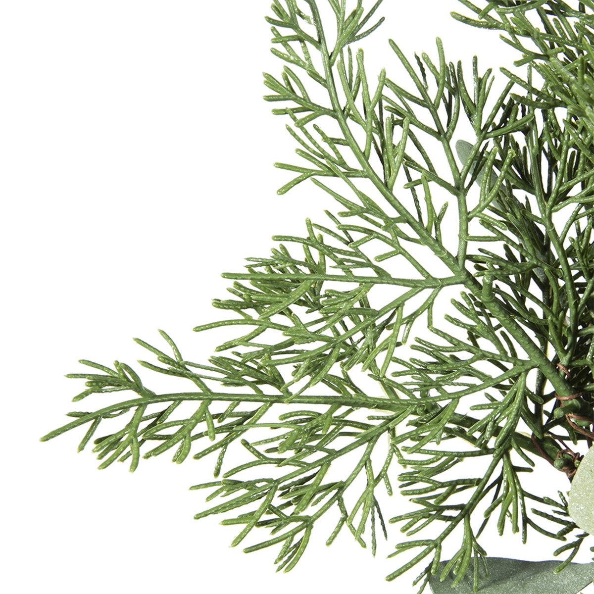 Green Christmas Foliage/Cedar Wreath | OROA