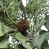 Green Christmas Foliage/Cedar Wreath | OROA