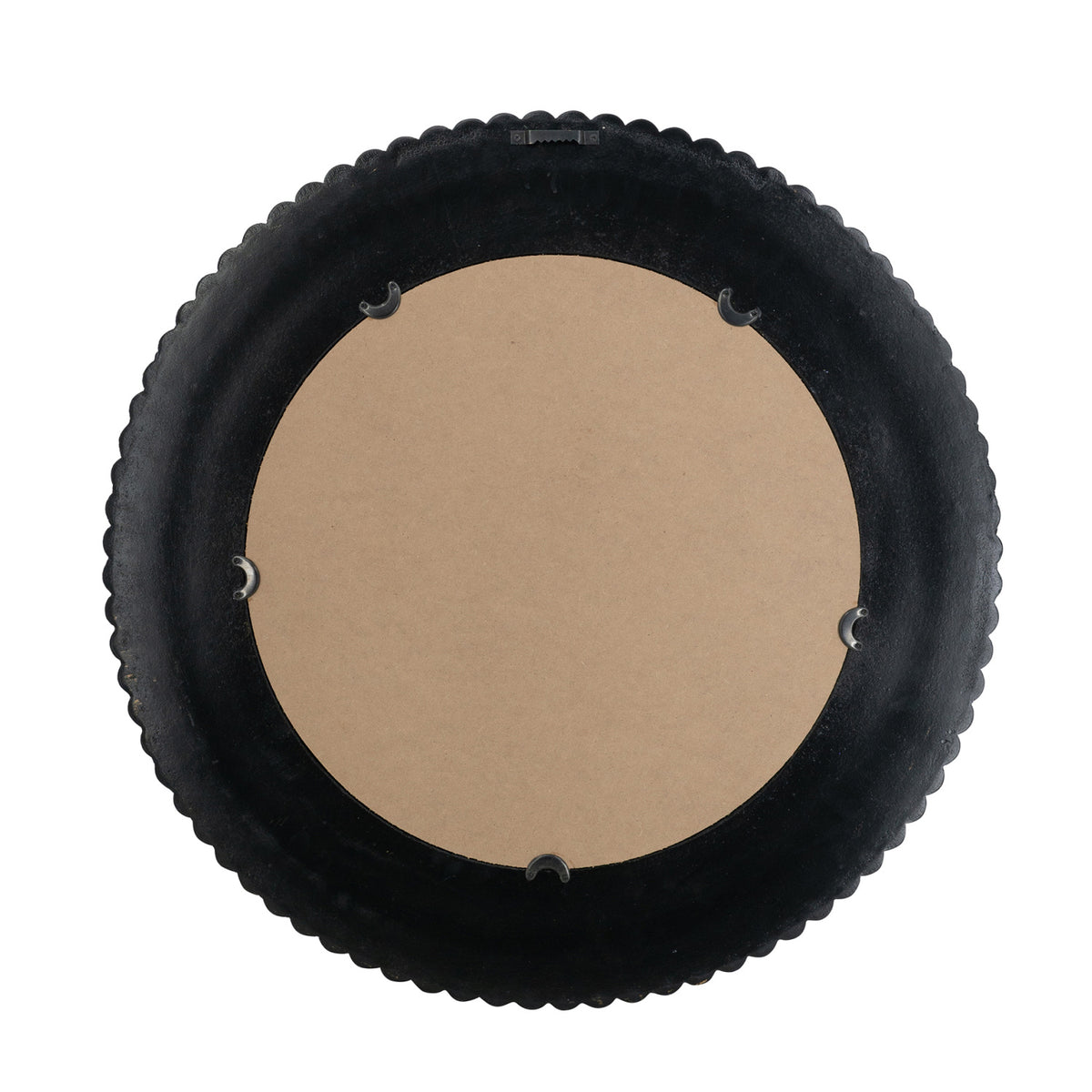 Round Woven Texture Wall Mirror - OROA - view 4