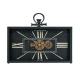 Black Gold Gear Table Clock | OROA