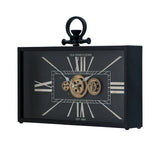 Black Gold Gear Table Clock | OROA