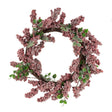 Modern European furniture - Timeless Red Christmas Frosted Berry Wreath - www.oroa.com