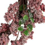 Modern European furniture - Timeless Red Christmas Frosted Berry Wreath - www.oroa.com