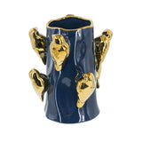 Blue Ceramic Tree Branch Vase S | OROA