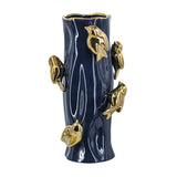 Blue Ceramic Tree Branch Vase L | OROA