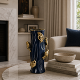 Blue Ceramic Tree Branch Vase L | OROA