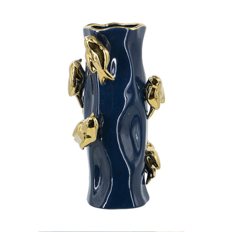 Blue Ceramic Tree Branch Vase L | OROA