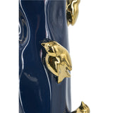 Blue Ceramic Tree Branch Vase L | OROA