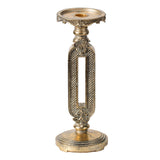 Antique Gold Cutout Candle Holder | OROA