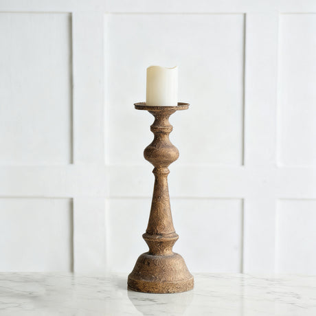 Modern European furniture - Bronze Alastair Triumph Candle Holder - www.oroa.com