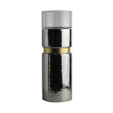 Halloway Silver Candle Holder | OROA
