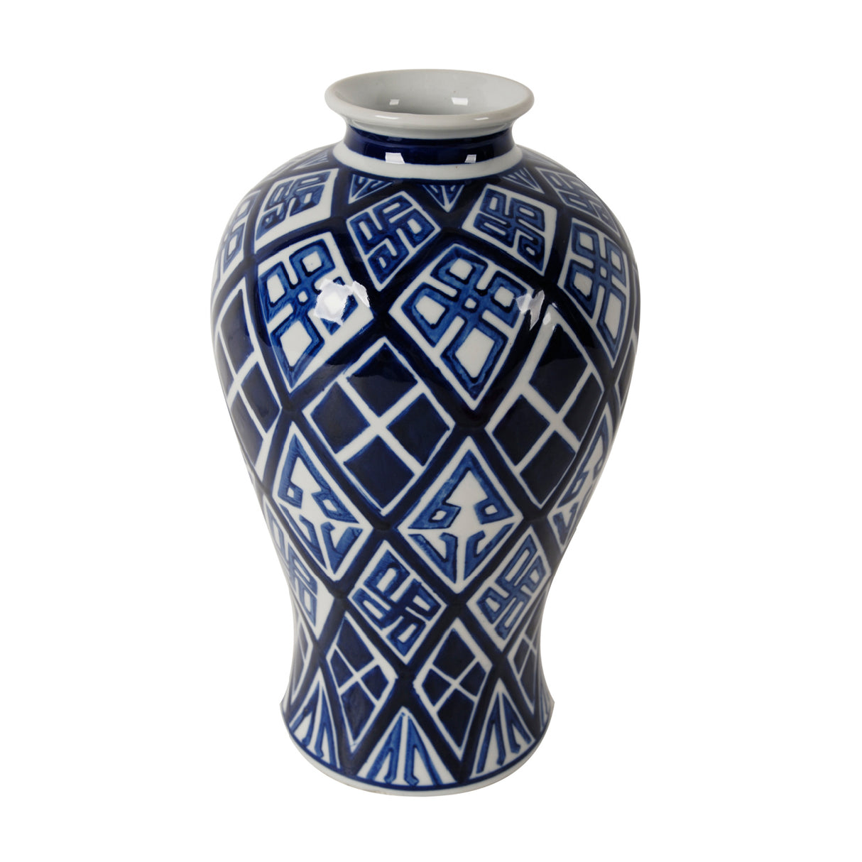 Valora Blue and White Vase | OROA